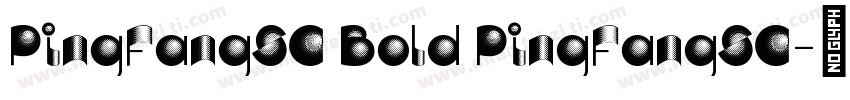 PingFangSC Bold PingFangSC字体转换